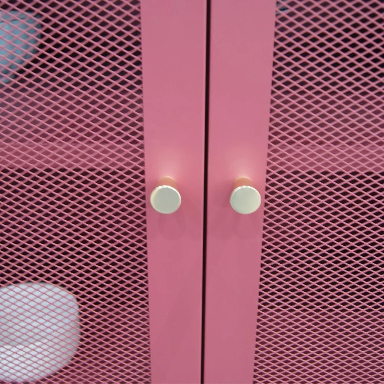 metal storage cabinet with mesh doors detail metal storage cabinet with mesh doors detail